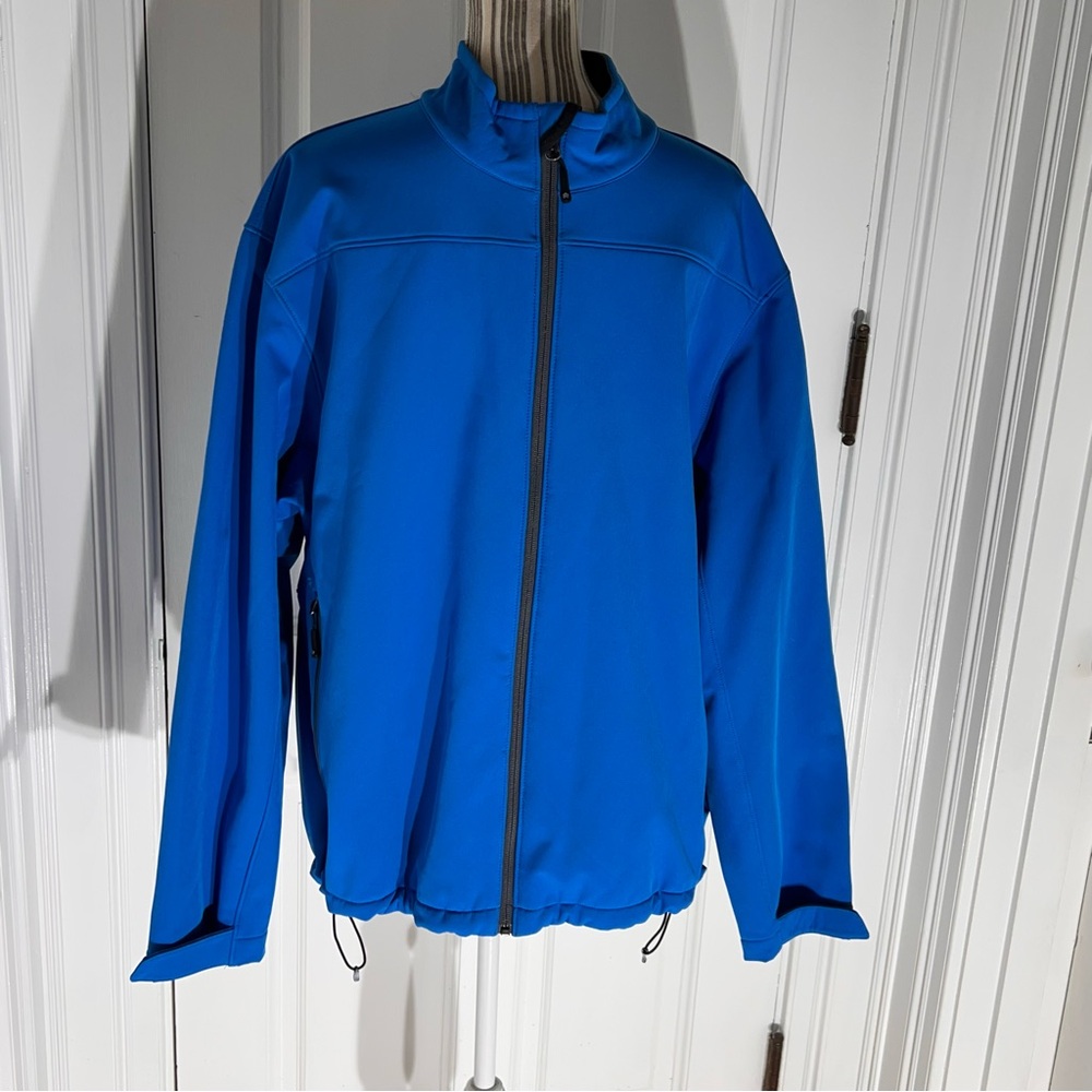 Men's Blue Jacket Solaris XL windbreaker zip J263